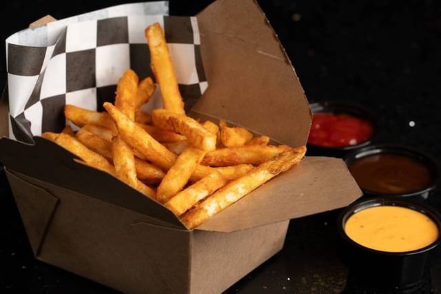 Large Seasoned Fries.