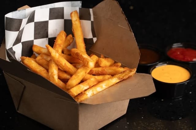 Large Seasoned Fries.