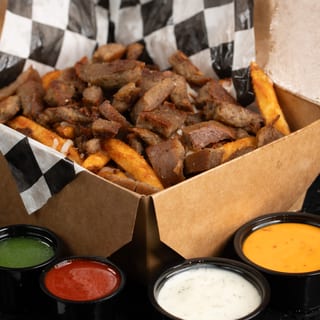Lamb Loaded Fry
