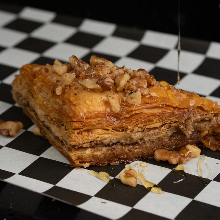 Indulge in our baklava